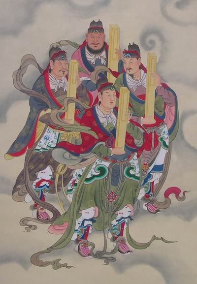 中国道教神仙之三台星君和四值功曹是谁，他们有什么职务